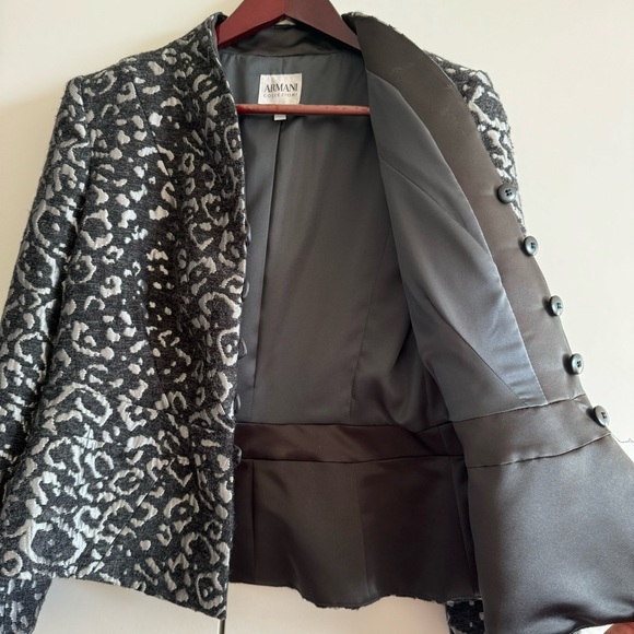 Armani Collezioni Leopard Evening Jacket - Picture 5 of 7